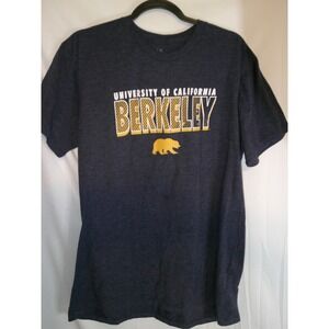 University of California Berkeley Bears Mens XL Navy Blue Knights Apparel TShirt
